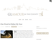 Tablet Screenshot of glamourinthecounty.com